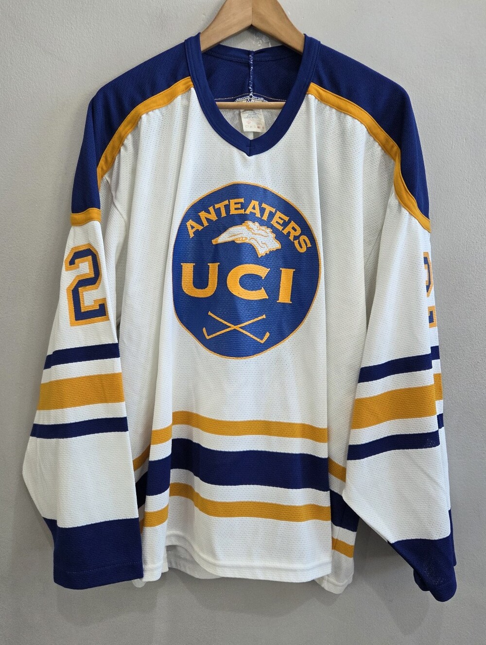 UC Irvine Anteaters Hockey Jersey Maska CCM Vintage Men's Size XL
